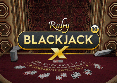 DA88 Blackjack X 10 - Ruby